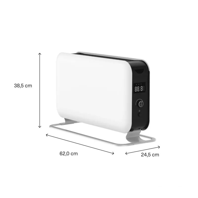 Mill konvekcinis šildytuvas CO1500MAXWIFI3, 1500 W, WiFi+App, tinka iki 18 m², baltas