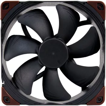 Ventiliatorius Noctua NF-A14 INDUSTRIALPPC-2000 PWM, 140x25 mm, 12V, PWM, 500–2000 RPM, 182.5 m³/h, IP52