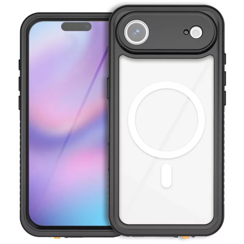 Dėklas 4smarts iPhone 17 Air 16.8 cm Juodas Peršviečiamas