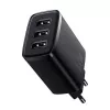 Baseus Compact Quick Charger, 3x USB, 17W (Juoda)
