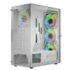 Korpusas Logic ARAMIS ARGB MINIDI USB 3.0 Baltas