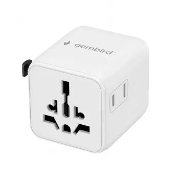 Universalus kelioninis adapteris GEMBIRD TPA-INT-01-W