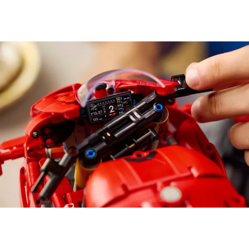 LEGO TECHNIC 42202 Ducati Panigale V4 S Motociklo Konstruktorius