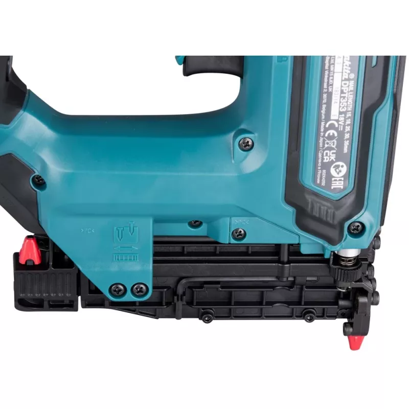 Pistoletas vinių/kabių Makita DPT353Z 18V be akumuliatoriaus