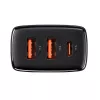 Baseus 30W USB įkroviklis QC PD3.0 Type-C greitasis įkrovimas, skirtas iPhone 17 16 15 14 13 12 Pro Max Xiaomi Samsung