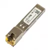 MikroTik S-RJ01 tinklo modulis — 1× Gigabit Ethernet (RJ-45), iki 1,25 Gbit/s