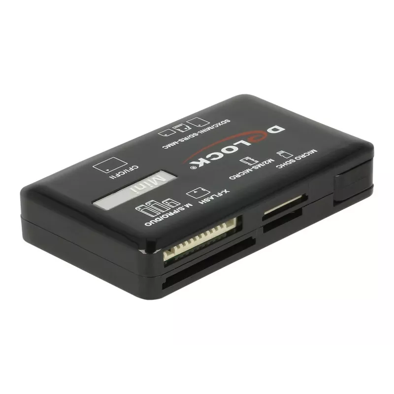 DeLOCK SuperSpeed USB kortelių skaitytuvas CF SD Micro SD MS M2 xD 5 Gbps