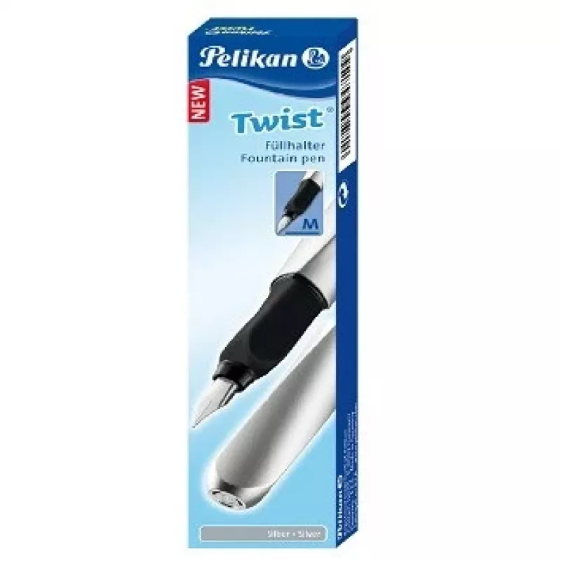Automatinis plunksninis rašiklis Pelikan 947101 sidabrinis
