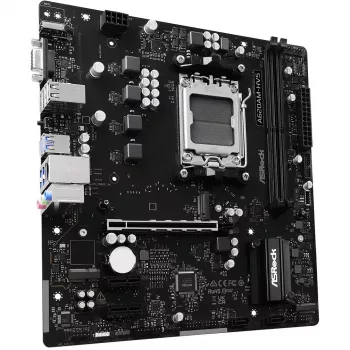 Motininė plokštė ASRock A620AM-HVS Micro ATX — AMD A620A mikroschemų rinkinys, lizdas AM5, DDR5, 2 DIMM, iki 128 GB, HDMI 2.1, M.2 2280