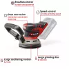 Šlifuoklis EINHELL TP‑RS 18/32 Li BL Solo – 24 000 aps./min, juodai raudonas, 1,11 kg