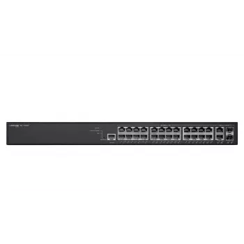 LANCOM GS-2426P valdomas L2 gigabitinio eterneto (10/100/1000) „Power over Ethernet“ (PoE) 1U juodas komutatorius