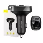 FM siųstuvas Baseus SUP0004410 87.5-108 MHz Bluetooth USB juodas