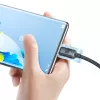 Baseus Crystal Shine laidas USB į USB-C, 100W, 2m (juodas)