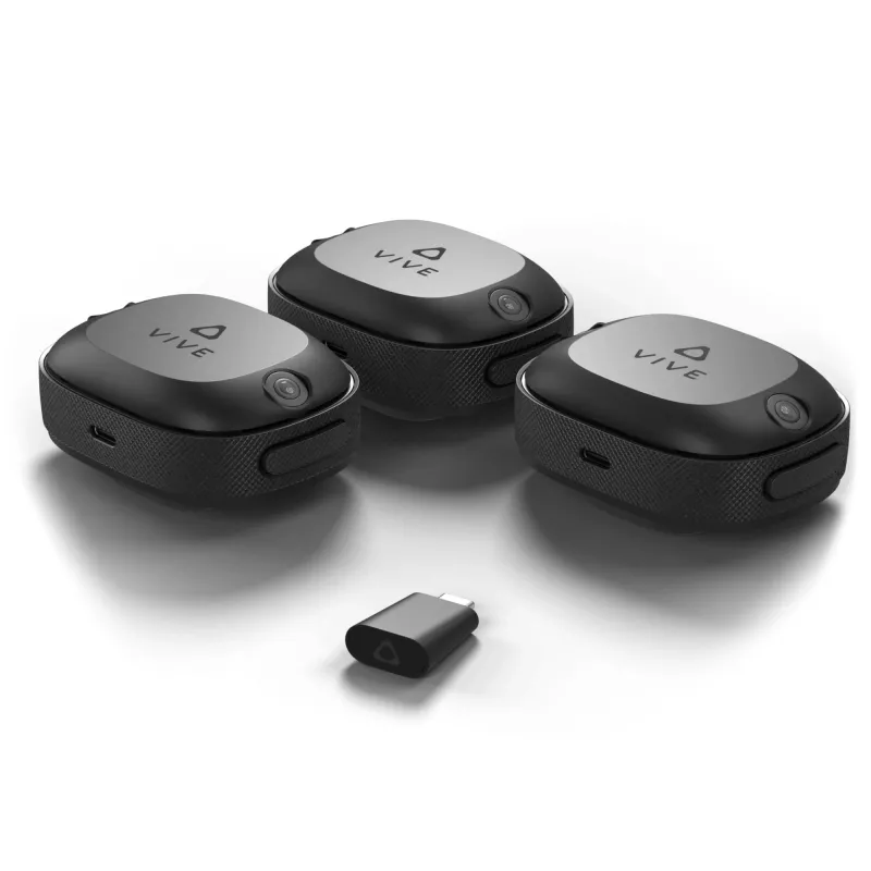 HTC VIVE Ultimate Tracker 3+1 rinkinys (4 vnt.) juodas USB Type-C