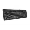 A4Tech KR-92 klaviatūra USB QWERTY angliška juoda