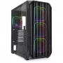 Korpusas Sharkoon AK5M RGB Midi Tower Juodas