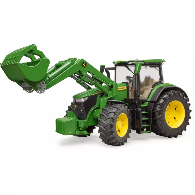 Traktorius BRUDER John Deere 7R 350 žaislas — ABS, rekomenduojamas amžius 3+