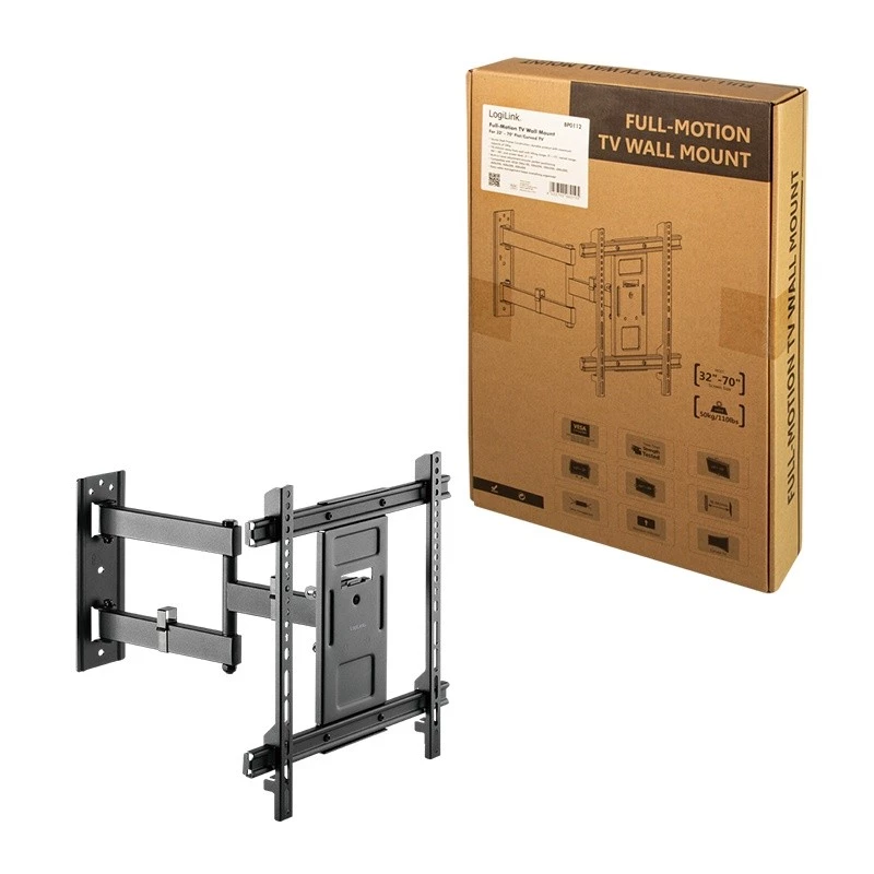 TV laikiklis LogiLink BP0112 177,8 cm (70 colių) juodas