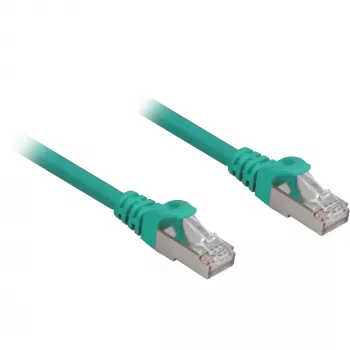 Tinklo laidas Sharkoon Cat.6a SFTP RJ-45 Cat6a 0,25 m Žalia