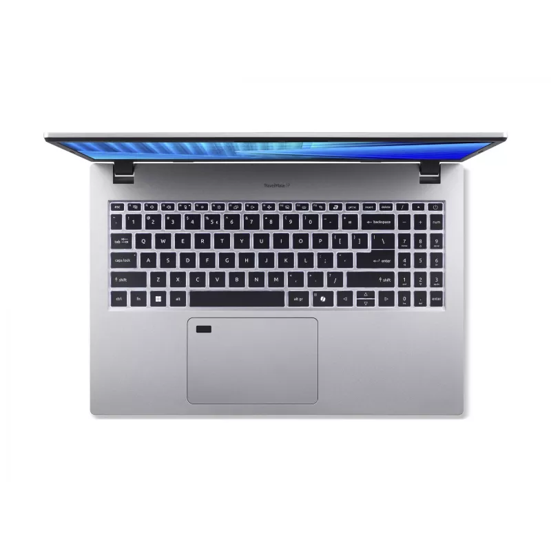 Nešiojamas kompiuteris Acer TravelMate P2 TMP215-55-G2 Intel Core Ultra 7 255U, 15.6 col. FHD, 32 GB DDR5, 1 TB SSD, Windows 11 Pro, sidabrinis