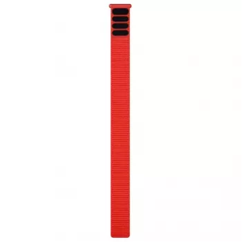 Garmin UltraFit laikrodžio dirželis 22 mm nailonas Flammenrot (010-13306-12)