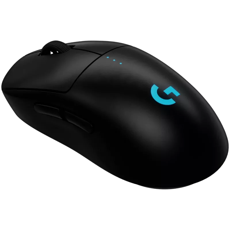 Gaming pelė Logitech G PRO 2 LIGHTSPEED RF Wireless, HERO 2 jutiklis, 32000 DPI, 1 ms, 8 mygtukai, ambidekstrinė, 95 h baterija