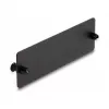DeLOCK aklinis skydelis pluoštiniams lizdams juodas 109mm metalinis