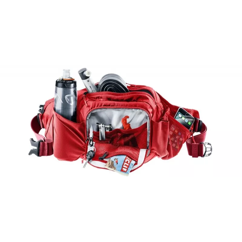 Deuter Pulse 5 l Inkaro juosmens krepšys Raudonas