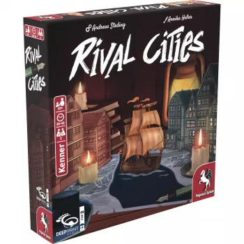 Deep Pint Games Rival Cities, stalo žaidimas