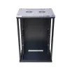 Sieninis stelažas Extralink Rackmount kabinetas 15U 600x600 juodas