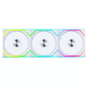 Lian Li UNI FAN SL Wireless 120 ARGB Reverse Blade White 3 vnt. komplektas