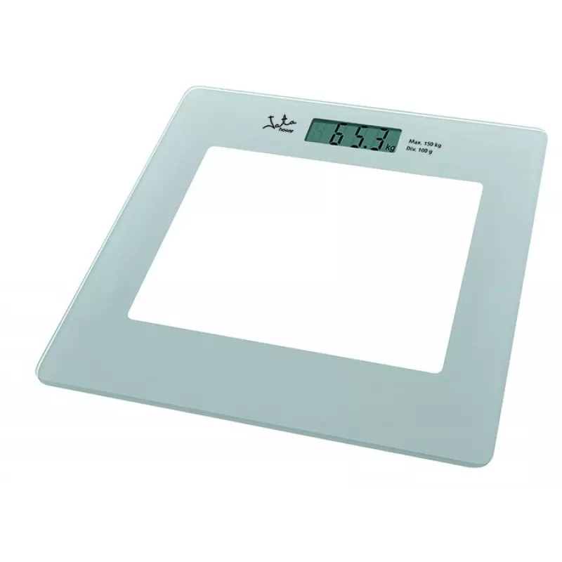 Elektrinės asmeninės svarstyklės JATA 290 Square Silver