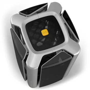 Kompiuterio korpusas Geometric Future M2 THE ARK Case TG pilkas