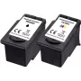 Renkforce rašalo rinkinys, suderinamas su Canon PG-560 + CL-561 (3713C006), juoda, žydra, purpurinė, geltona RF-I-C-PG560CL561BKCMY2PK RF-5706084