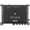Nešiojamas garso įrašytuvas Tascam FR-AV4 — 6 kanalų, 4 XLR kombinuotos + 2x 3,5 mm, 24/32 bitų, 48/96/192 kHz, „MicroSD“ iki 512 GB, USB-C, PD