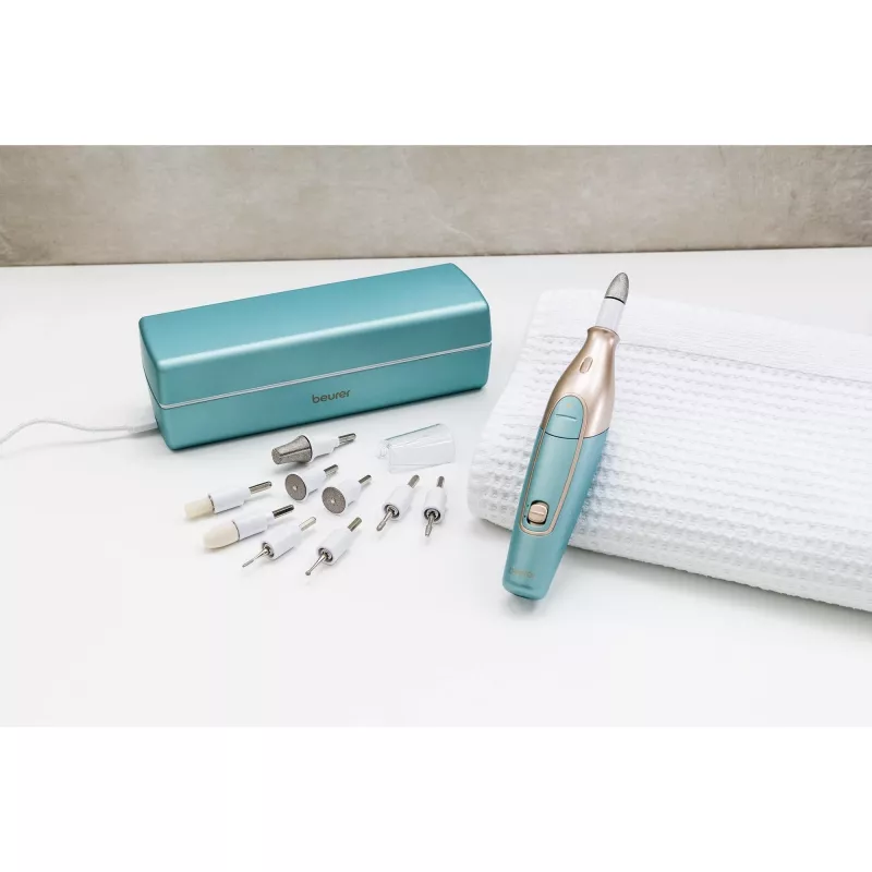Beurer Manicure Pedicure Set MP 84 turkiozinis auksinis (570 02)