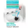 Tualetinis šepetėlis Beldray LA033996UFFEU7 Antibac pilkas, antibakterinis tualeto valymo šepetėlis