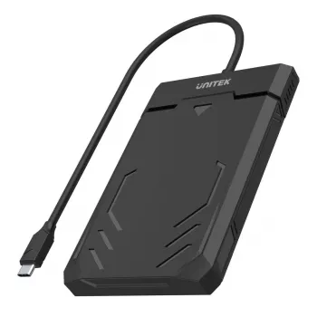 Unitek Y-3036A DiskGuard Raiden – išorinis korpusas 2,5 colio SATA III HDD/SSD su USB-C