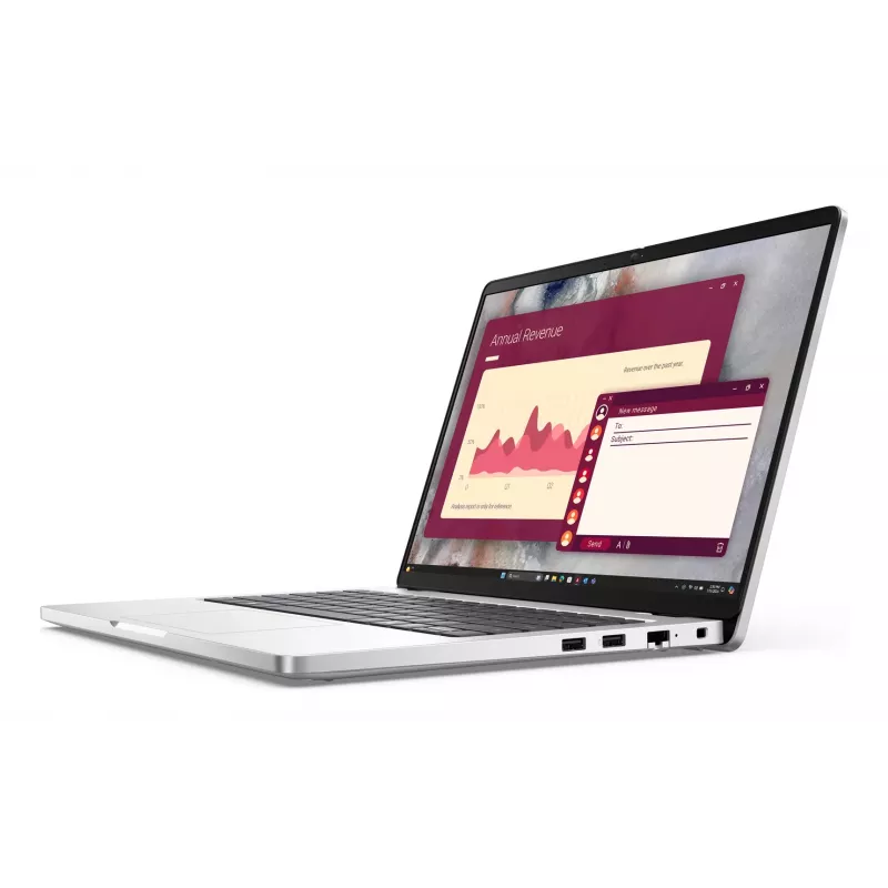 Nešiojamas kompiuteris Dell Pro 14 — Intel Core Ultra 7 265U, 14 colių FHD+ 1920×1200, 16 GB DDR5, 512 GB SSD, Windows 11 Pro, Platinum