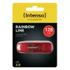 USB atmintukas Intenso 128 GB USB-A 2.0 Raudonas Skaidrus