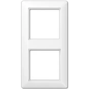 JUNG AS 582 WW White — dangtelis jungikliui ir pavarai, duroplastas, 80,5×151,5 mm