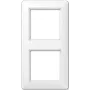JUNG AS 582 WW White — dangtelis jungikliui ir pavarai, duroplastas, 80,5×151,5 mm