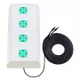 5G / LTE / CBRS 2x2 MIMO antena, 1,7-3,8 GHz, 2x 14 dBi