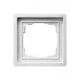 Sieninė plokštė / jungiklio dangtelis Gira 0211112, bevaržtis, baltas, 83,3×83,3 mm, 10,6 mm storio