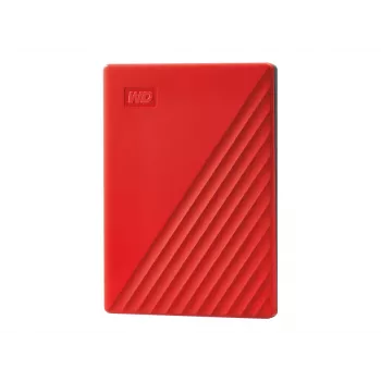 WD My Passport WDBYVG0020BRD - Festplatte - verschlüsselt - 2TB - extern (tragbar) - USB3.0 - 256-Bit-AES - Rot (WDBYVG0020BRD-WESN)