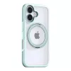 Apsauginis dėklas Torras Ostand R Fusion iPhone 16 – žalias, plonas apsauginis dėklas su tiksliomis išpjovomis