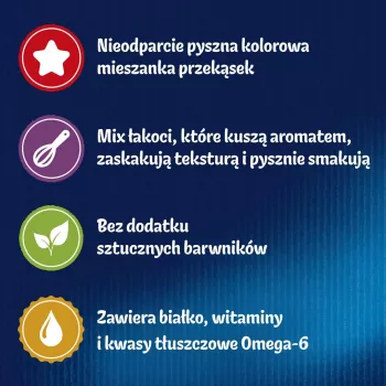 Felix Party Mix Original 60 g – traškūs kąsneliai suaugusioms katėms