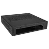 Akasa Cypher MX3 Mini Tower - korpusas - SGCC - juodas - Thin Mini-ITX - kietasis diskas - maitinimas (A-ITX38U3-M1B)