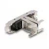 DeLOCK RJ45 jungtis LSA į LSA Cat.8.1 be įrankių juoda