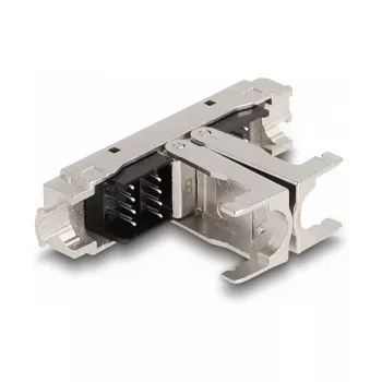 DeLOCK RJ45 jungtis LSA į LSA Cat.8.1 be įrankių juoda